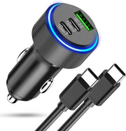 66W AMICO 3PORT CAR CHARGER